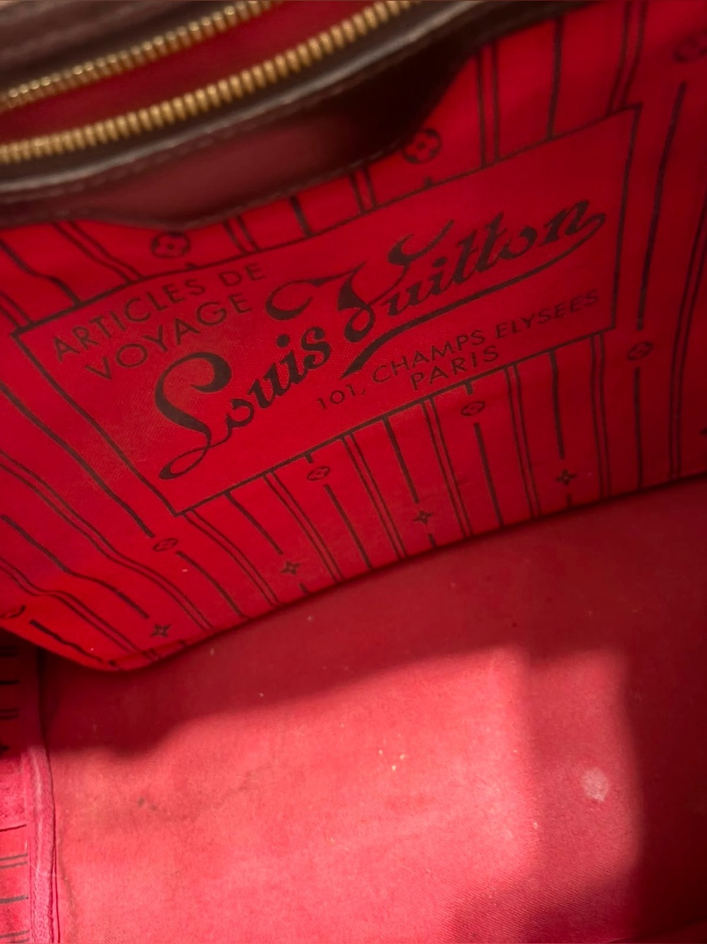 Louis Vuitton Neverfull MM (Damier Ebene) – Prime Restoration Project - Picture 5 of 14